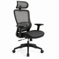 Ergonomic Mesh Office Chair with Adjustable Headrest and Armrests