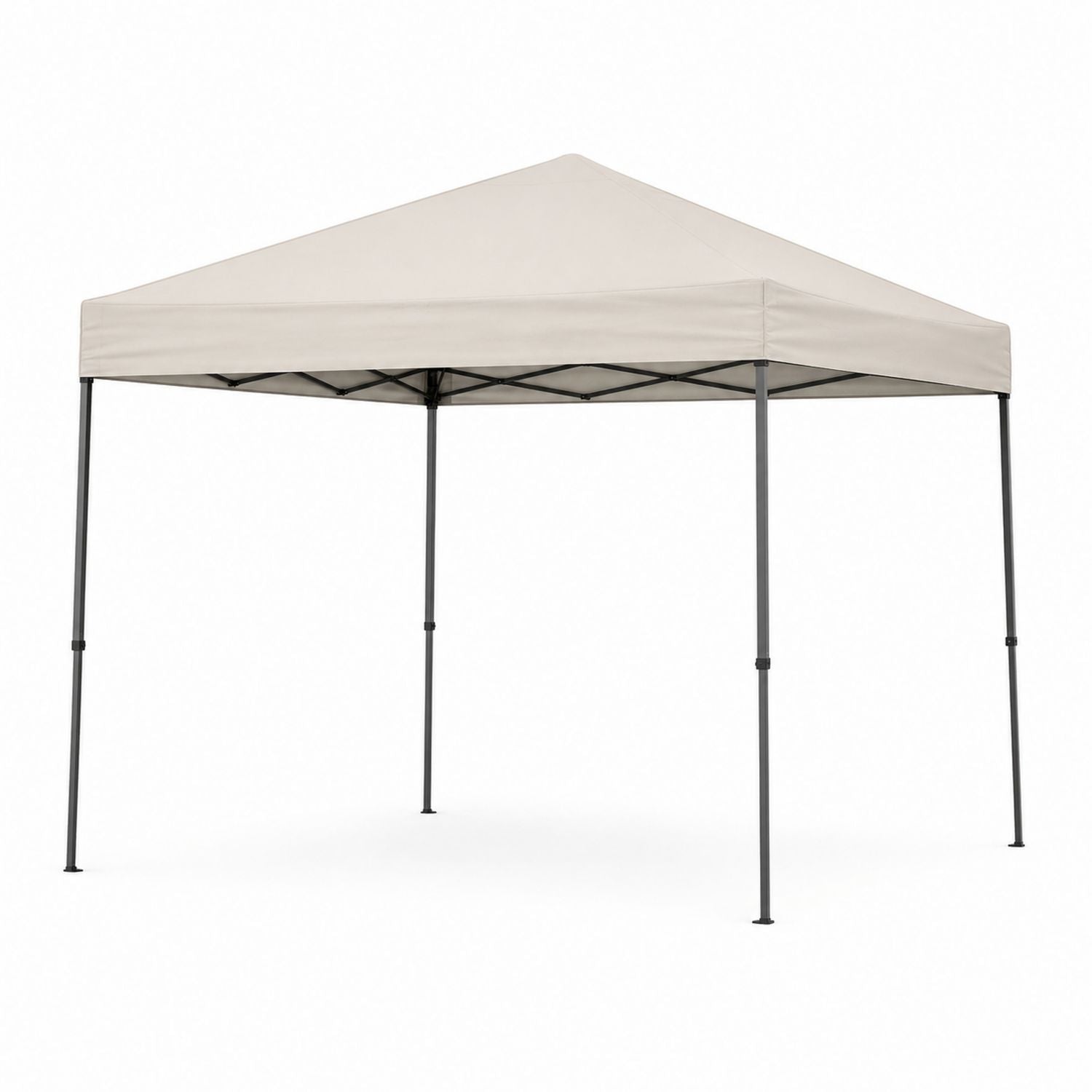 Beige Steel Outdoor Gazebo 3x3m