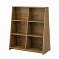 6-Cube Particle Board Bookcase Brown 80cm x 30cm x 96cm